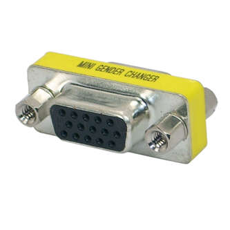 ADAPTER D-SUB VGA 15S-15S VGA MINI ZN1515FF