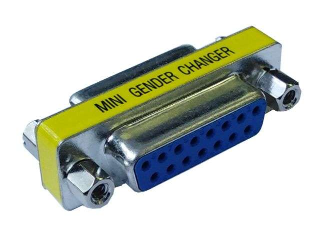 ADAPTER D-SUB 15S-15S MINI ZN15FF