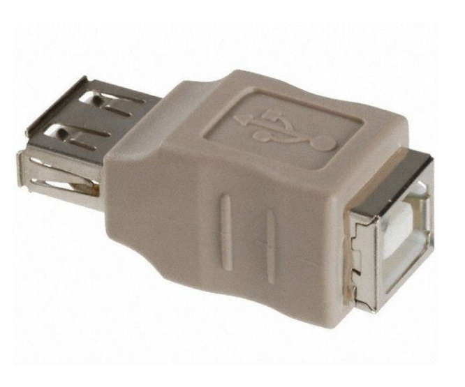 USB ADAPTOR A SOCKET TO B SOCKET ZP0AFBF