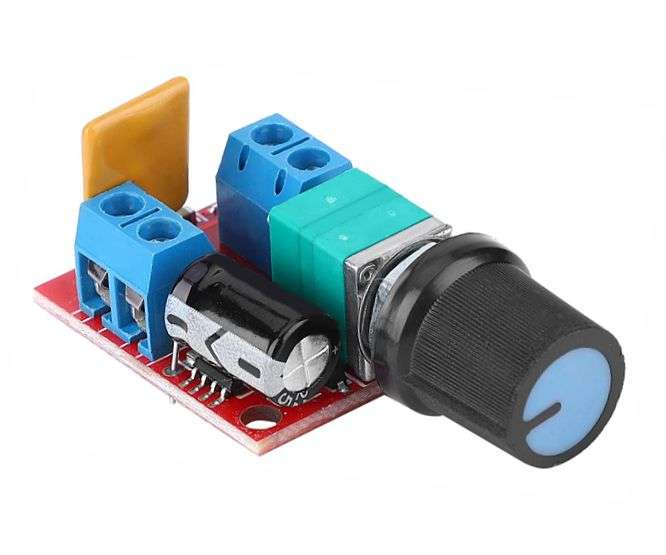 DC MOTOR PWM SPEED CONTROLLER 3-35V 5A  ZS-X4A / 210619