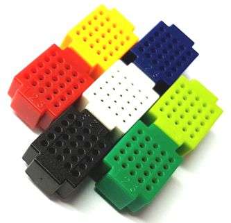 MINI BREADBOARDS 20x15x12mm - 7pc set ZY-25