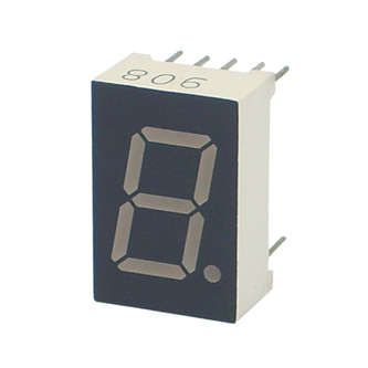 LED DISPLAY 7-SEG CC RED CH=12.7mm 5011AS