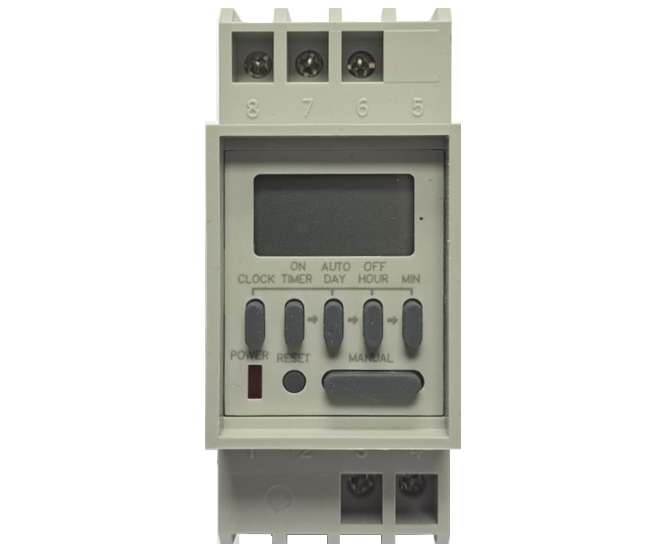 7 DAY PROGRAMMABLE TIMER 230VAC TI-TM20848-RMR