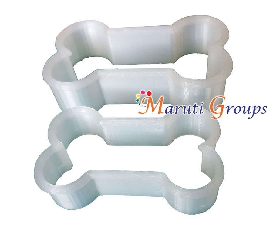 2pc Dog Bone cookie cutter