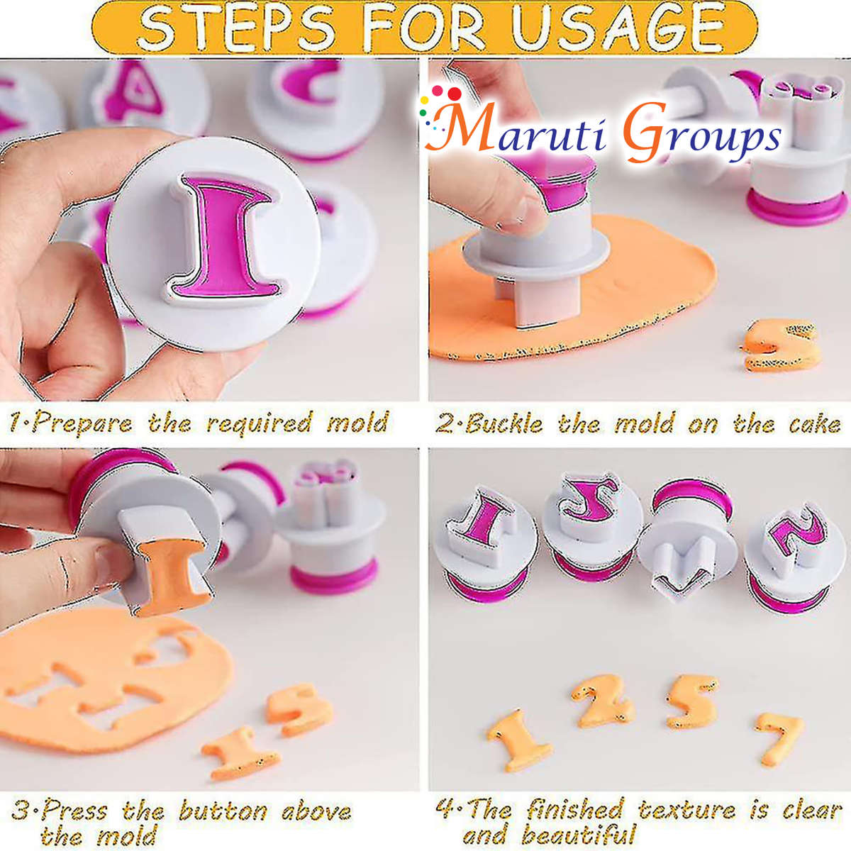Numbers Cookie Cutter / Plunger Cutter