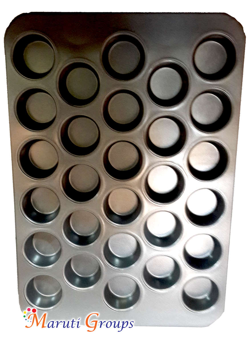 Muffin/Cup Cake pan 28 Cup Mini 41x29x3cm Non-Stick / Baking Tray / Pan for Cake Decorating - Baking