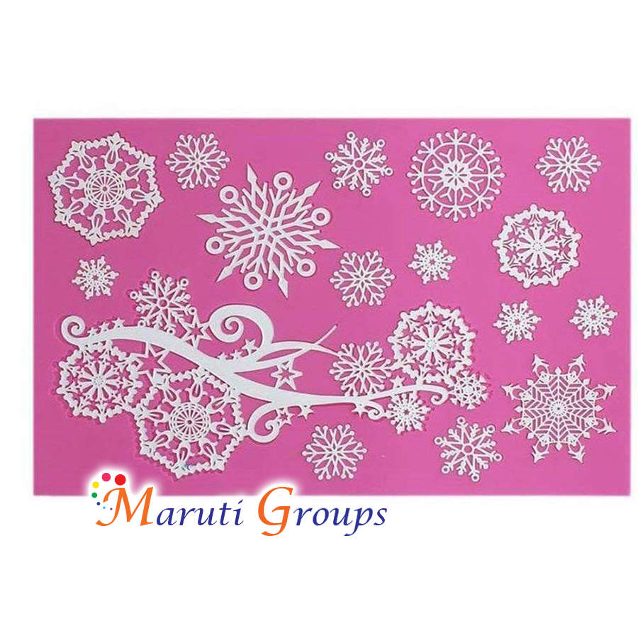 Snowflake Silicone Lace Mat