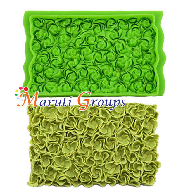 Hydrangea Flower Ruffle Silicone mould