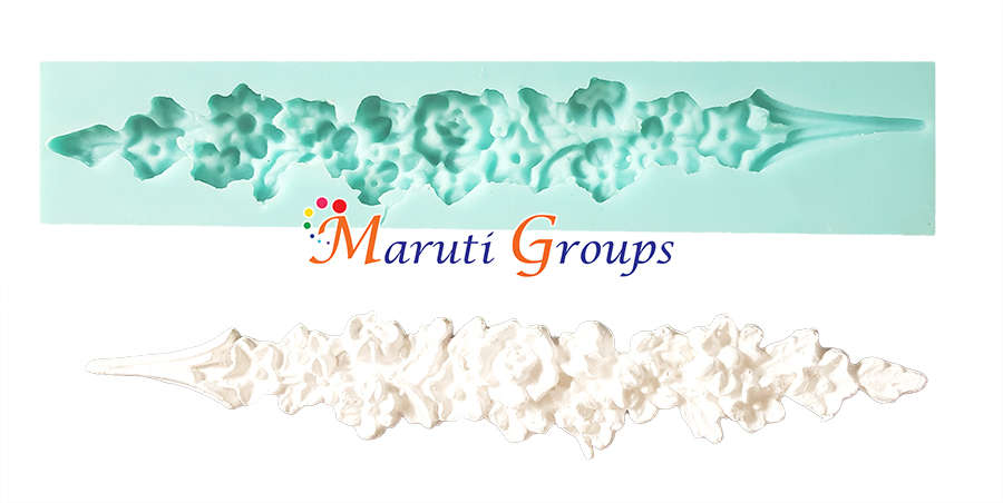 Flower Brooch Silicone Mould