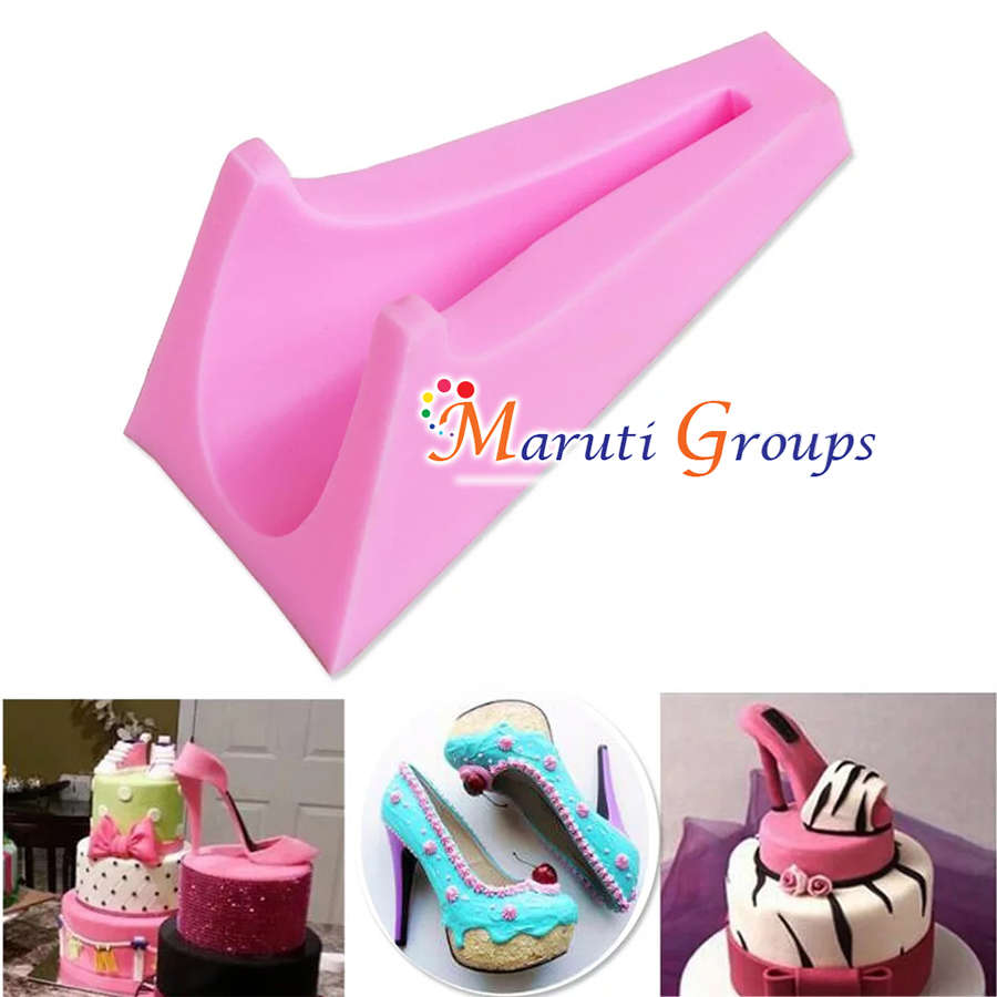 High Heel Silicone Mould, Size:11cm x 6,5cm