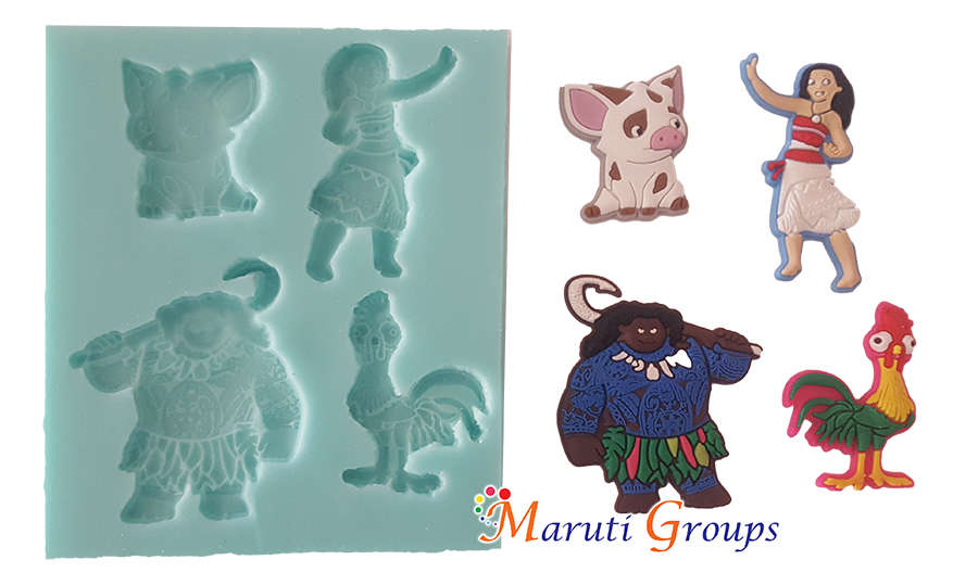 Moana Silicone Mould