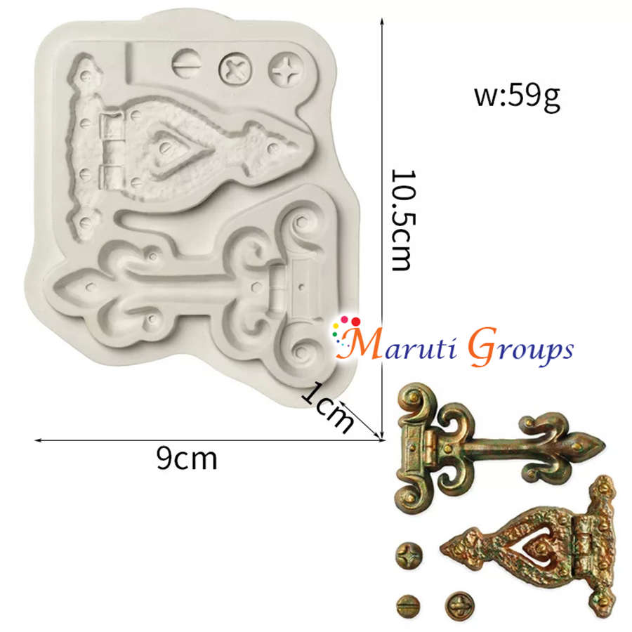 Hinges & Screws Silicone Mould