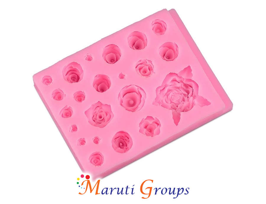 Mini Roses Silicone Mould
