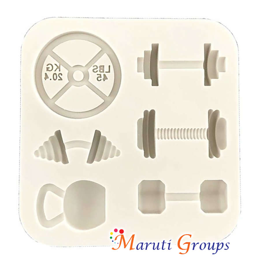 Gym/Weights Silicone Mould