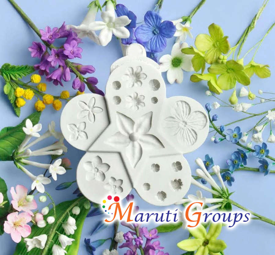 Mini Filler Flowers Silicone Mould