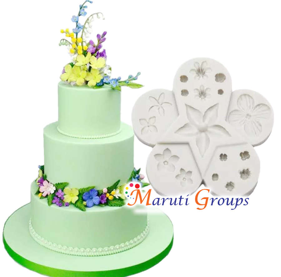 Mini Filler Flowers Silicone Mould