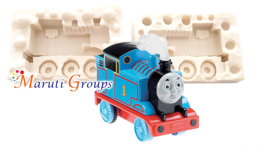 3D Thomas The Train Silicone Mould