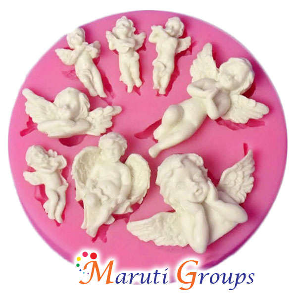 Multiple Angels Silicone Mould