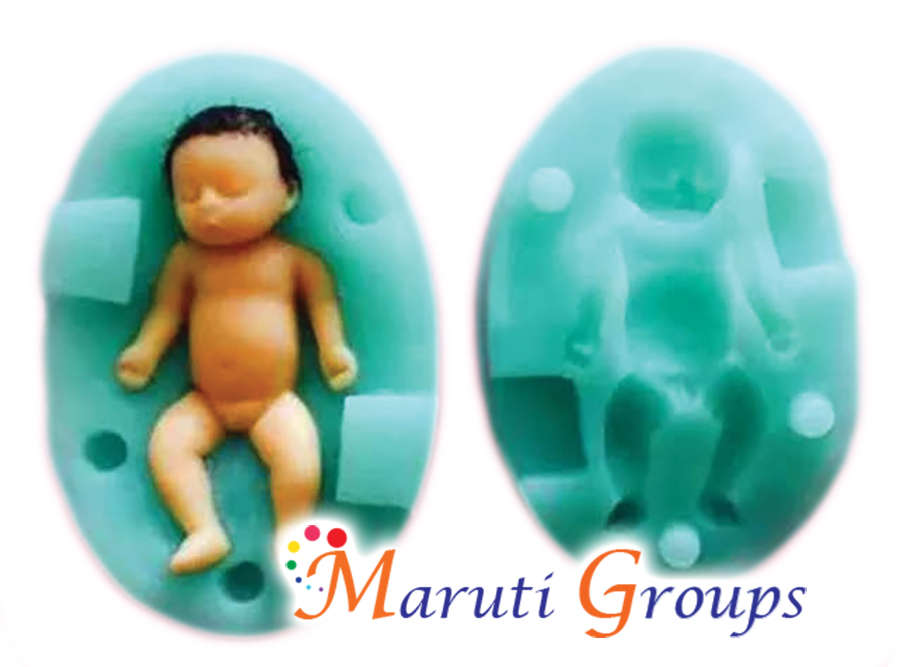 3D Baby Silicone Mould - No 1