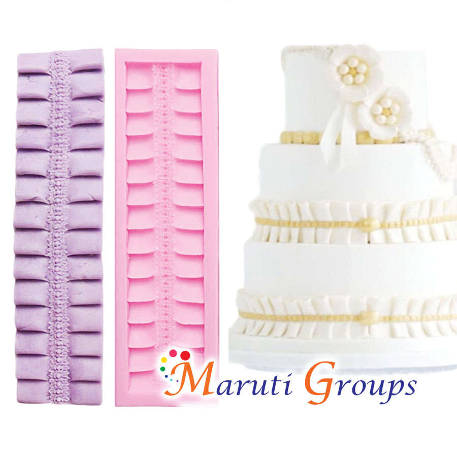 Pretty In Pleat/ Frill Silicone Mould