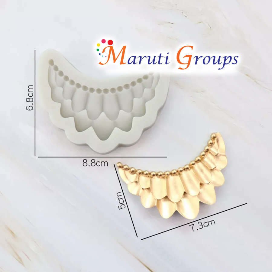 Pearl Drape Border Silicone Mould