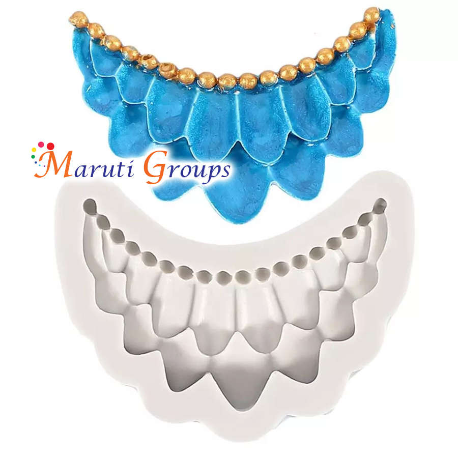 Pearl Drape Border Silicone Mould