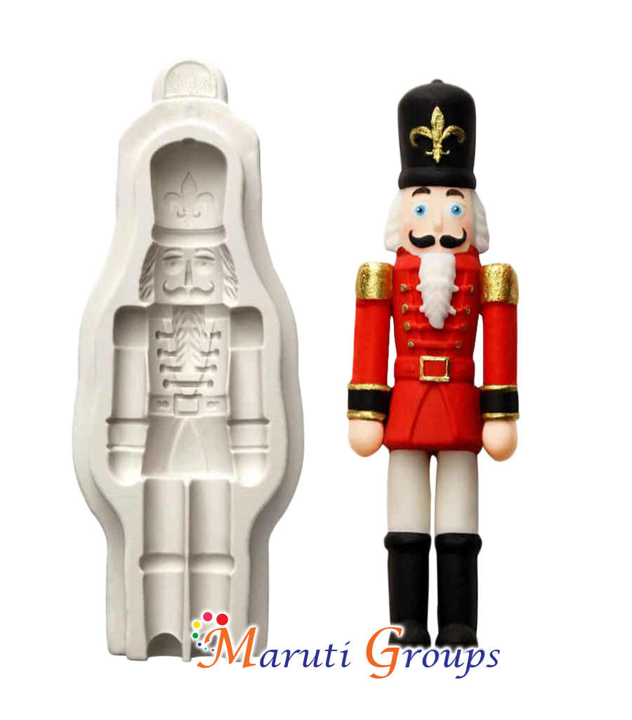 Christmas Nutcracker Silicone Mould