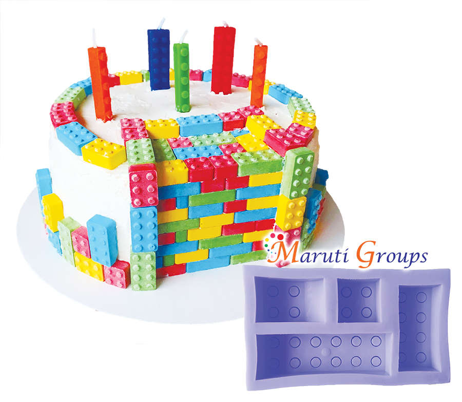 Big Lego Brick Silicone Mould