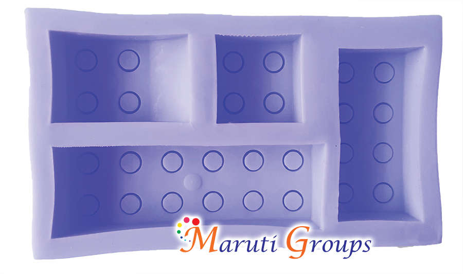 Big Lego Brick Silicone Mould