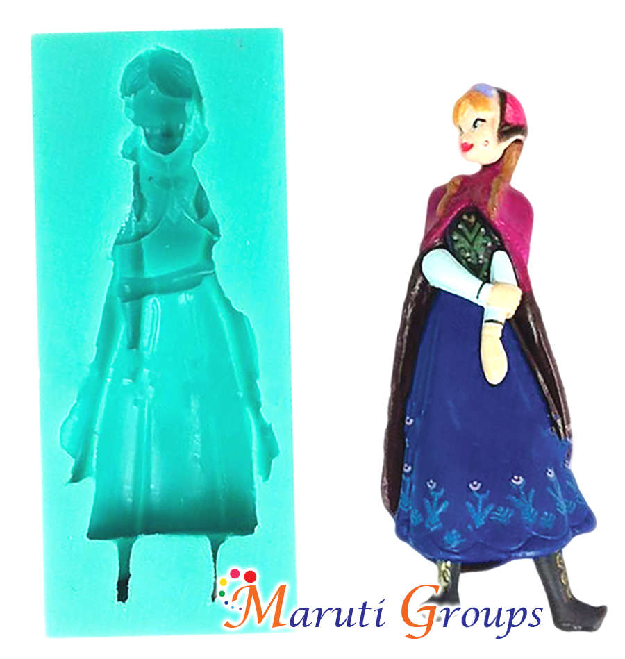 Frozen Anna Silicone Mould