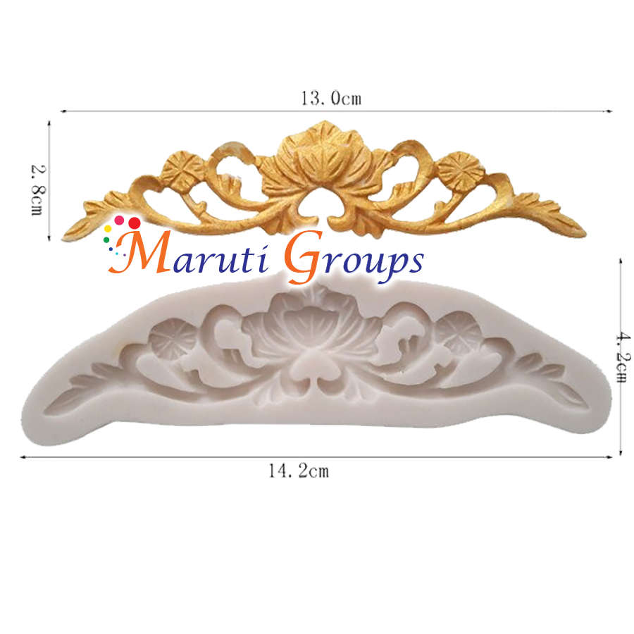 Scroll Silicone Mould