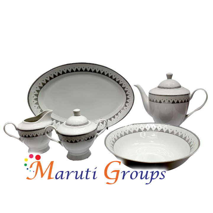 47 PIECE DINNER SET - 15kg