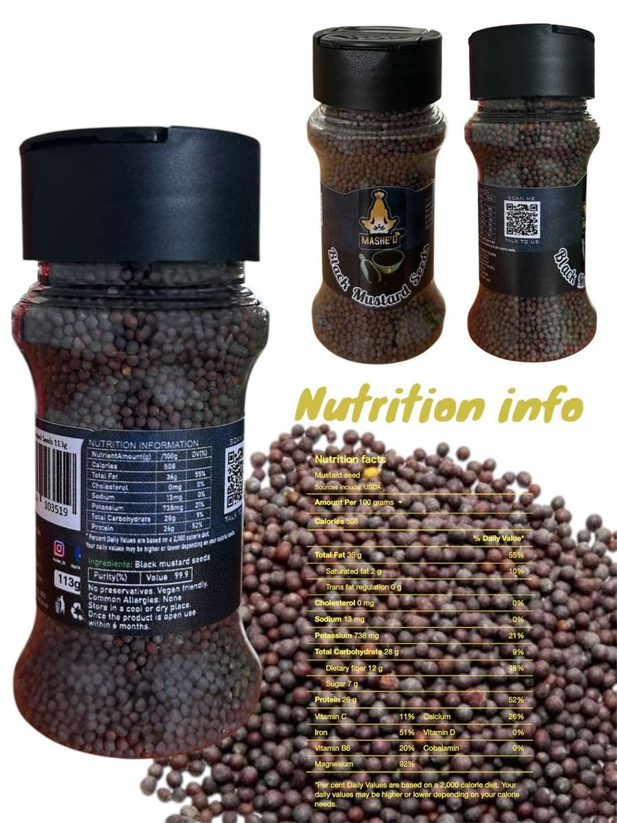 Black Mustard Seeds x 2