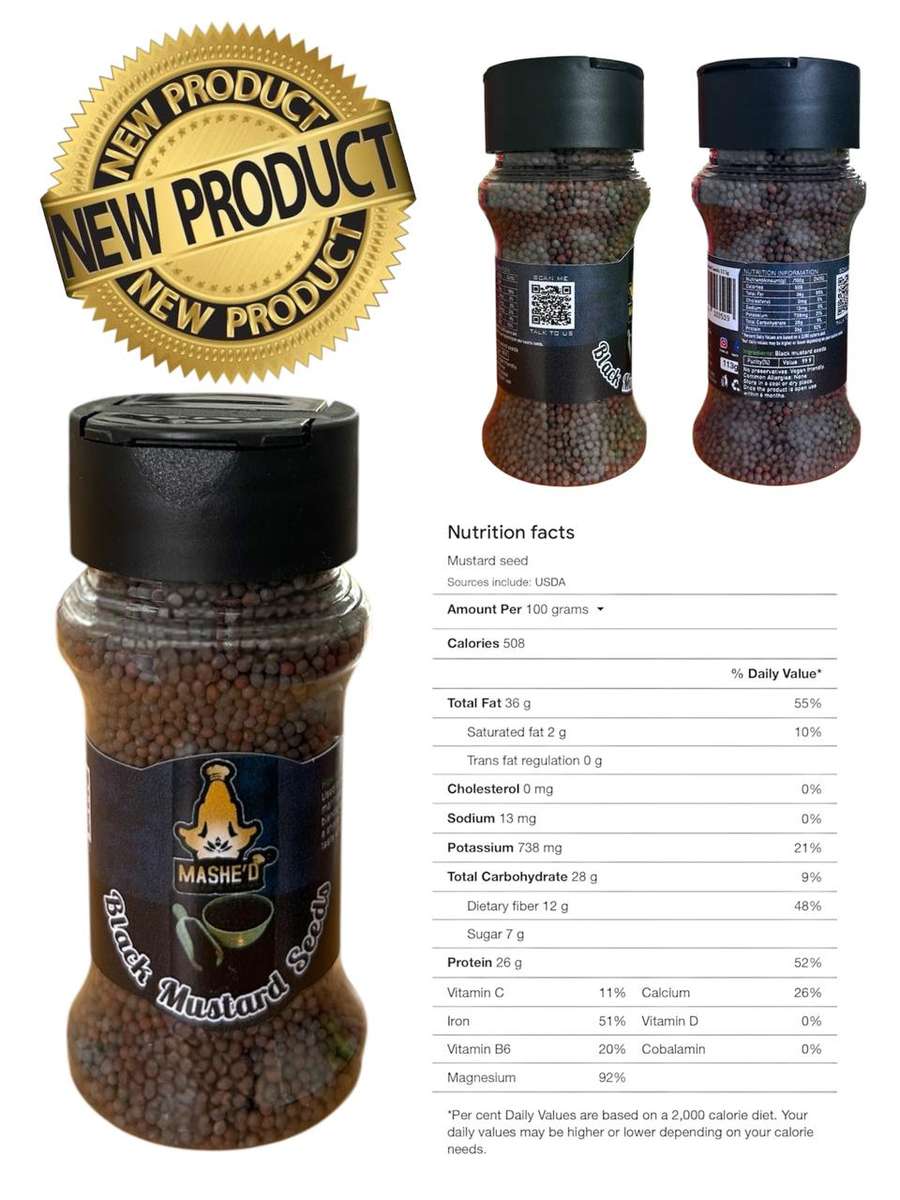 Black Mustard Seeds x 2