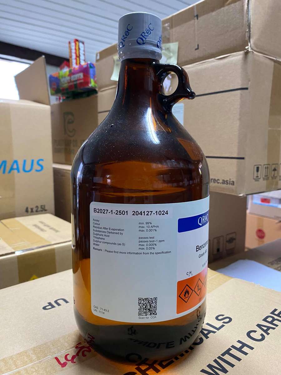 Benzene 99% AR Grade 2.5L