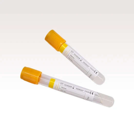 Vacucare Yellow Top Tubes 8.5ml