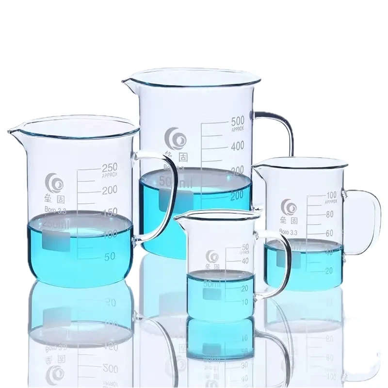 Glass Beakers With Handles