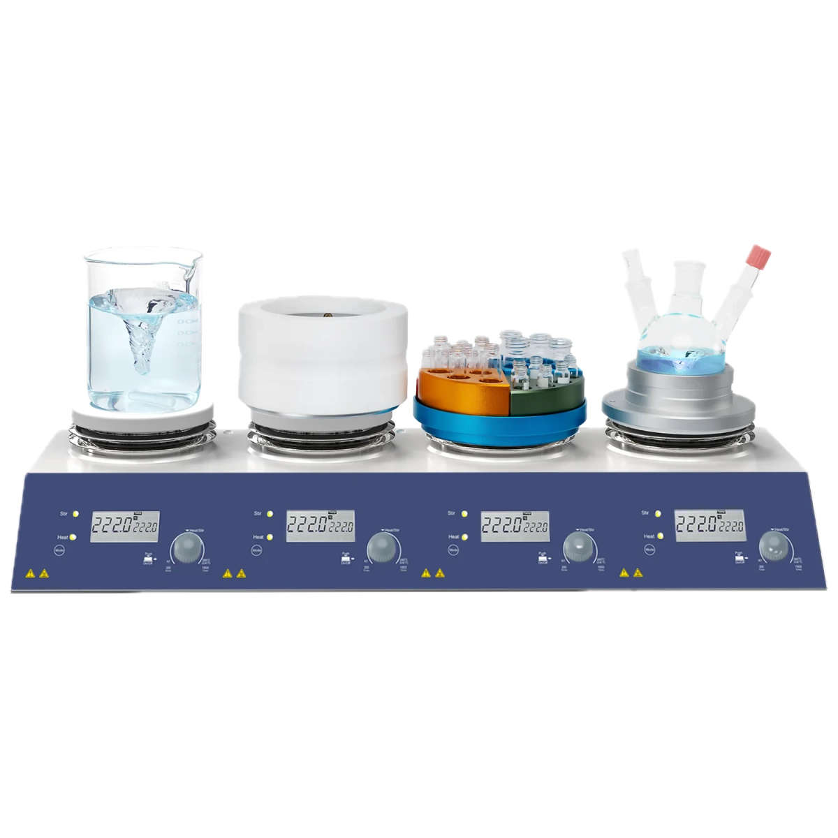 Hotplate Magnetic Stirrer 4 Place