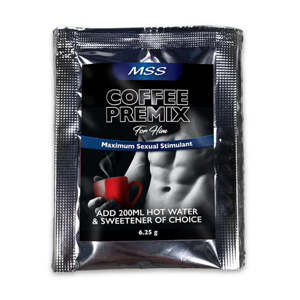 5 x XXXPOWER MSS Male Coffee Premix 1 Value Pack