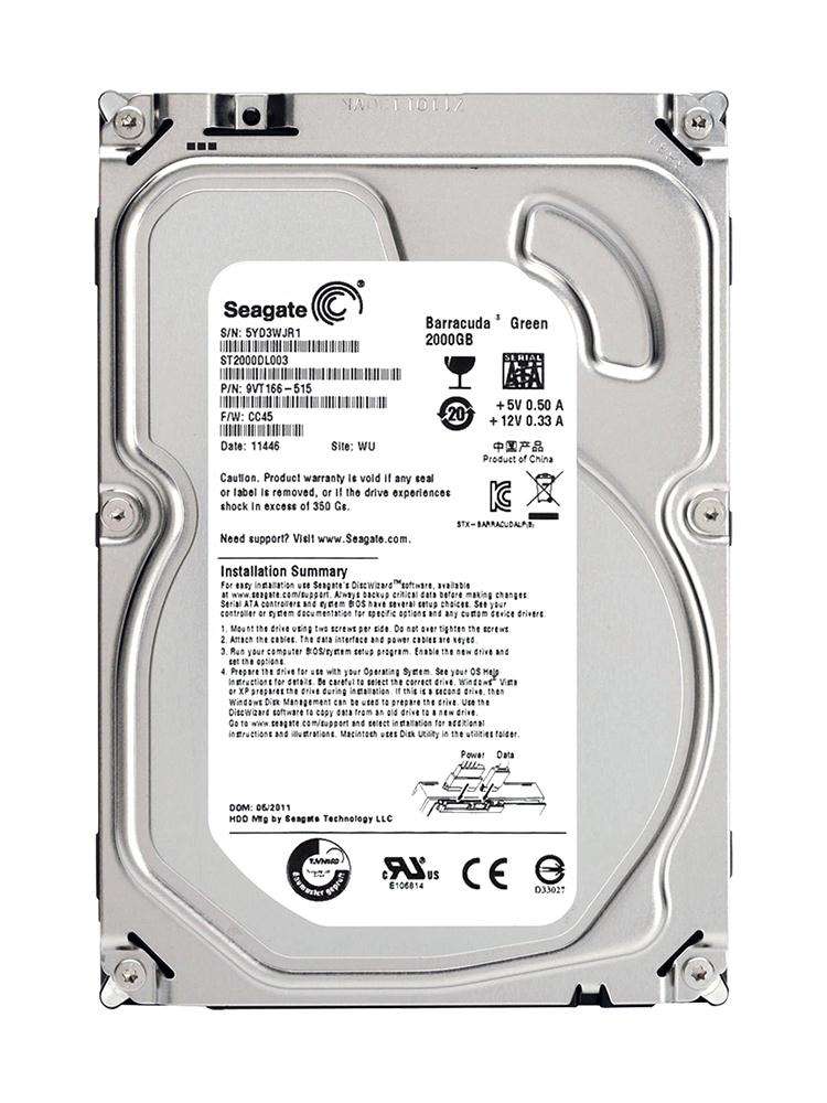 *100% Health* Seagate Barracuda 2TB HDD