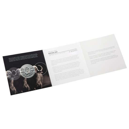 2021 Big Five: Buffalo 1 oz Silver in original packaging rare