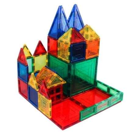 Magnetic Building Tiles - 60pc