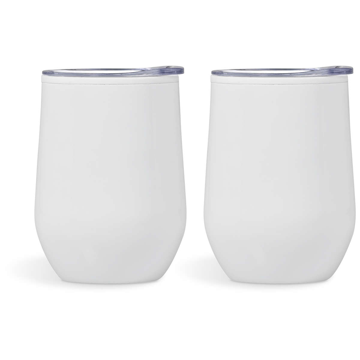 Serendipio Madison Cup Duo Set - 350ml - Solid White