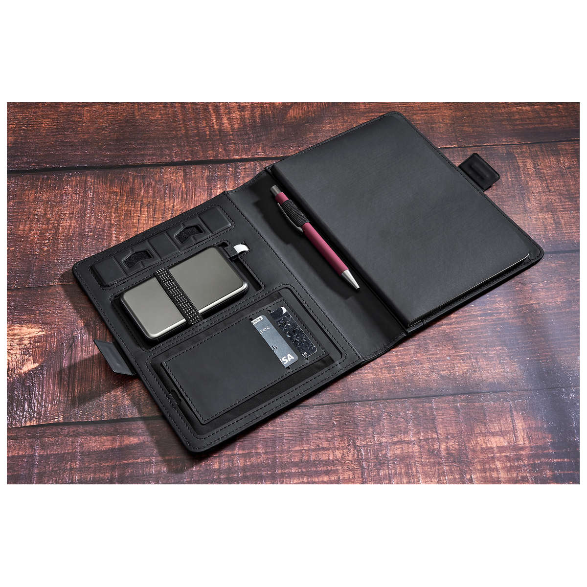 Swiss Cougar Lisbon Wireless Charging Portfolio - Grey