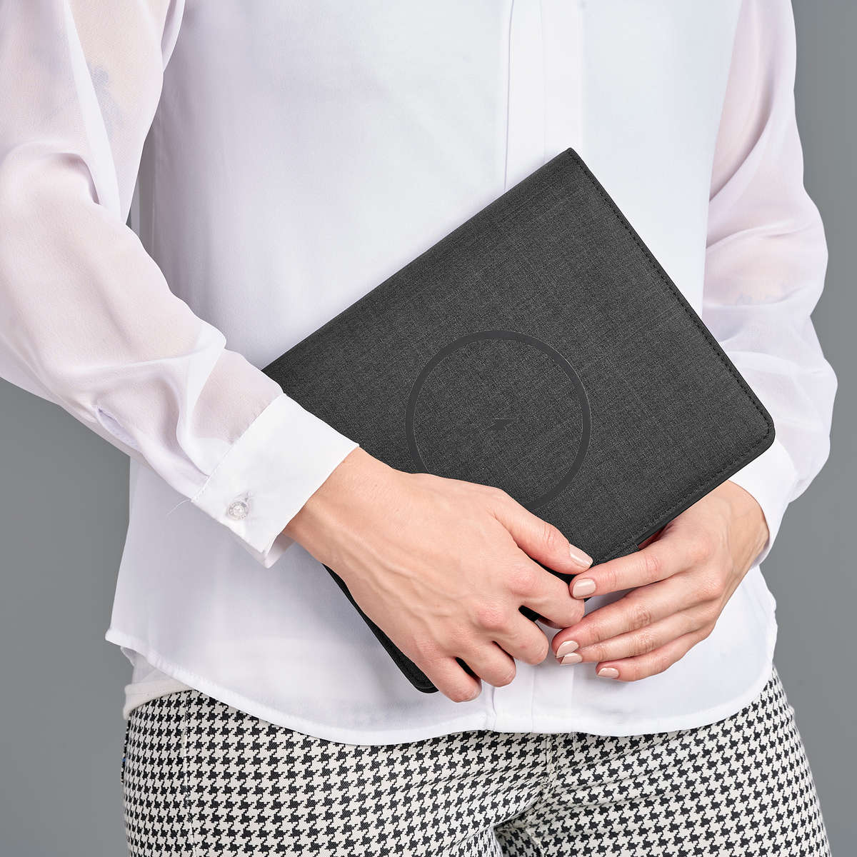 Swiss Cougar Lisbon Wireless Charging Portfolio - Grey