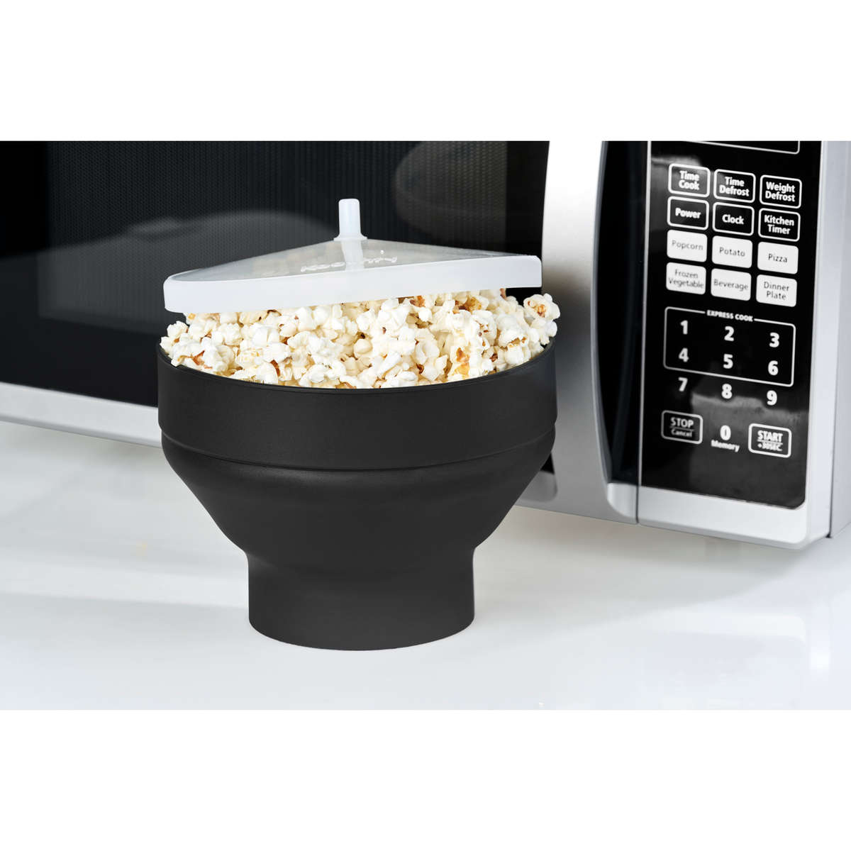 Kooshty Movie Night Popcorn Popper - Black