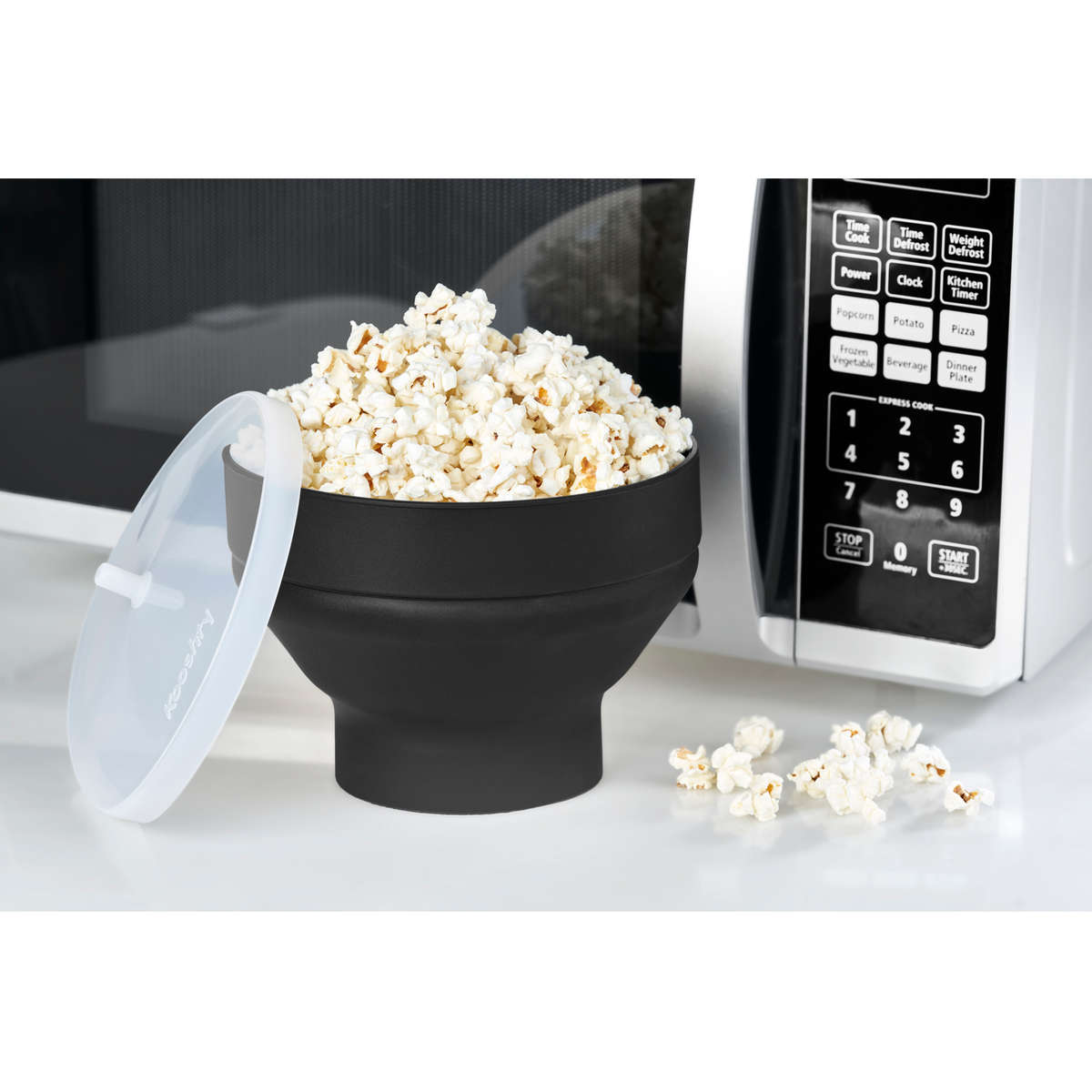 Kooshty Movie Night Popcorn Popper - Black