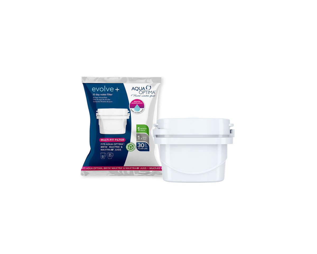 Filter 3 Piece Pack Plastic White 30 Day "Evolve+"