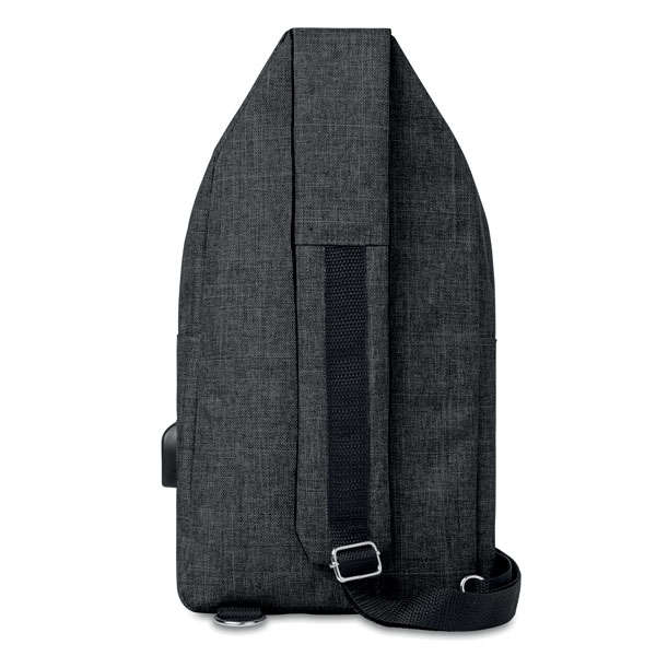2 Tone Satchel - Black