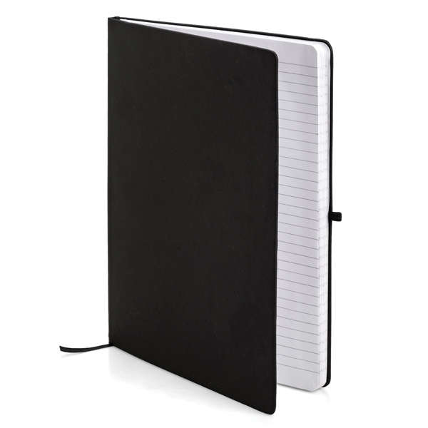 A4 Jalene Hardcover Notebook - Black